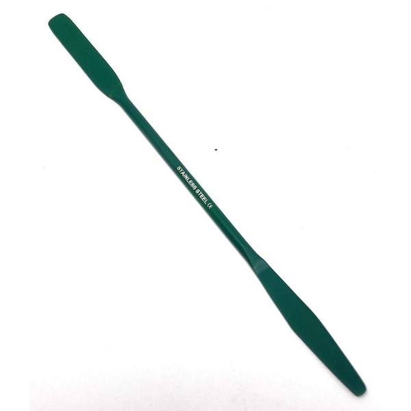 A2Z Scilab PTFE Coated Double Ended Lab Spatula, Round & Tapered End 7" A2Z-ZR107 - main